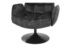 Fauteuil Dark Grey Tropea
