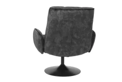 Fauteuil Dark Grey Tropea