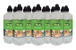24 Flessen Bio Ethanol Brandvloeistof