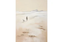 Glasschilderij Shepherd Verticaal