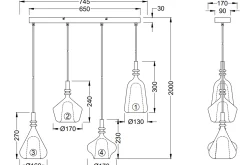Hanglamp Aldea