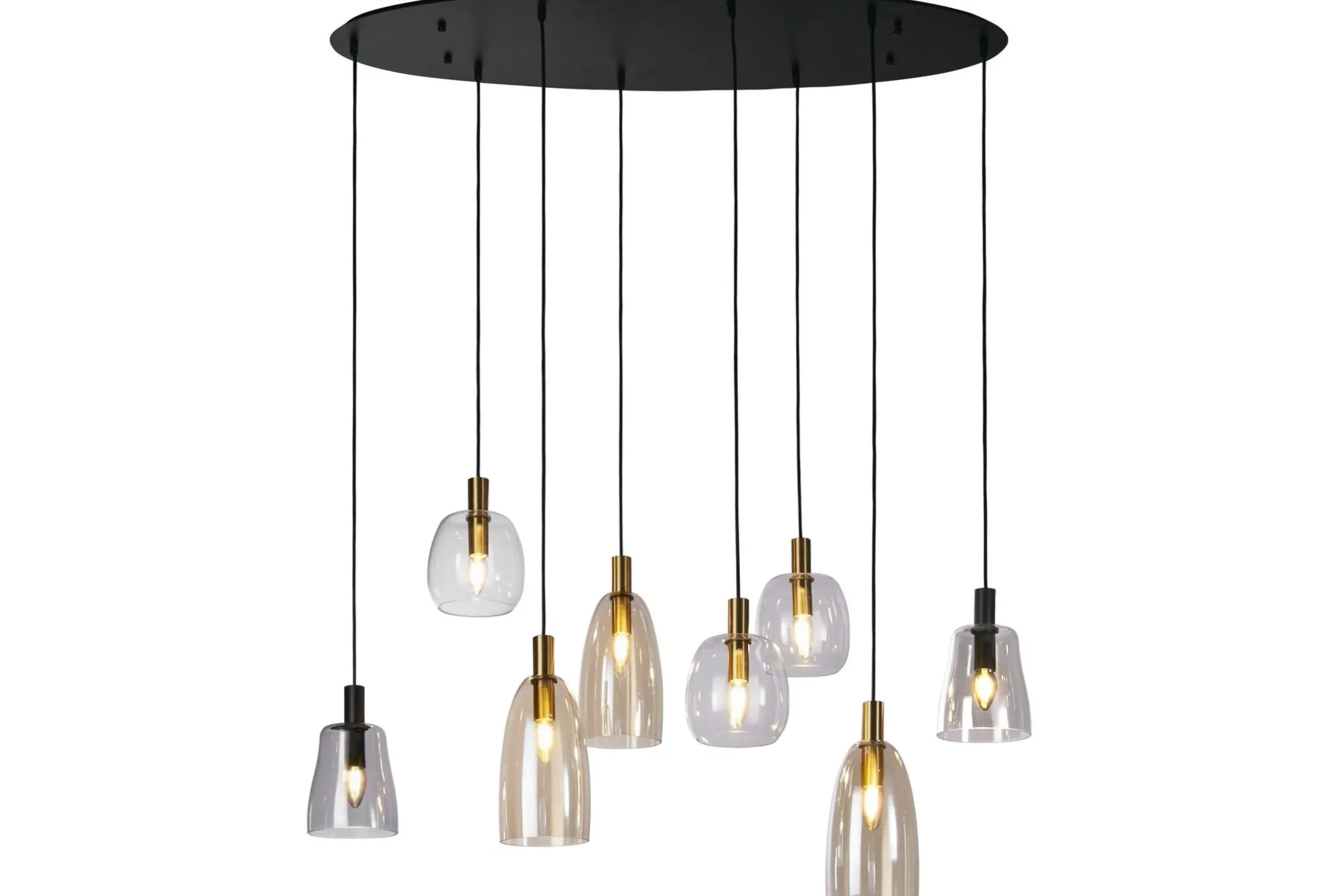 Hanglamp 36463-8BK Divine