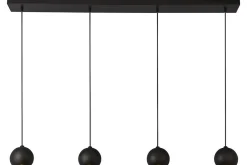 Hanglamp 1014-4BK Eindhove