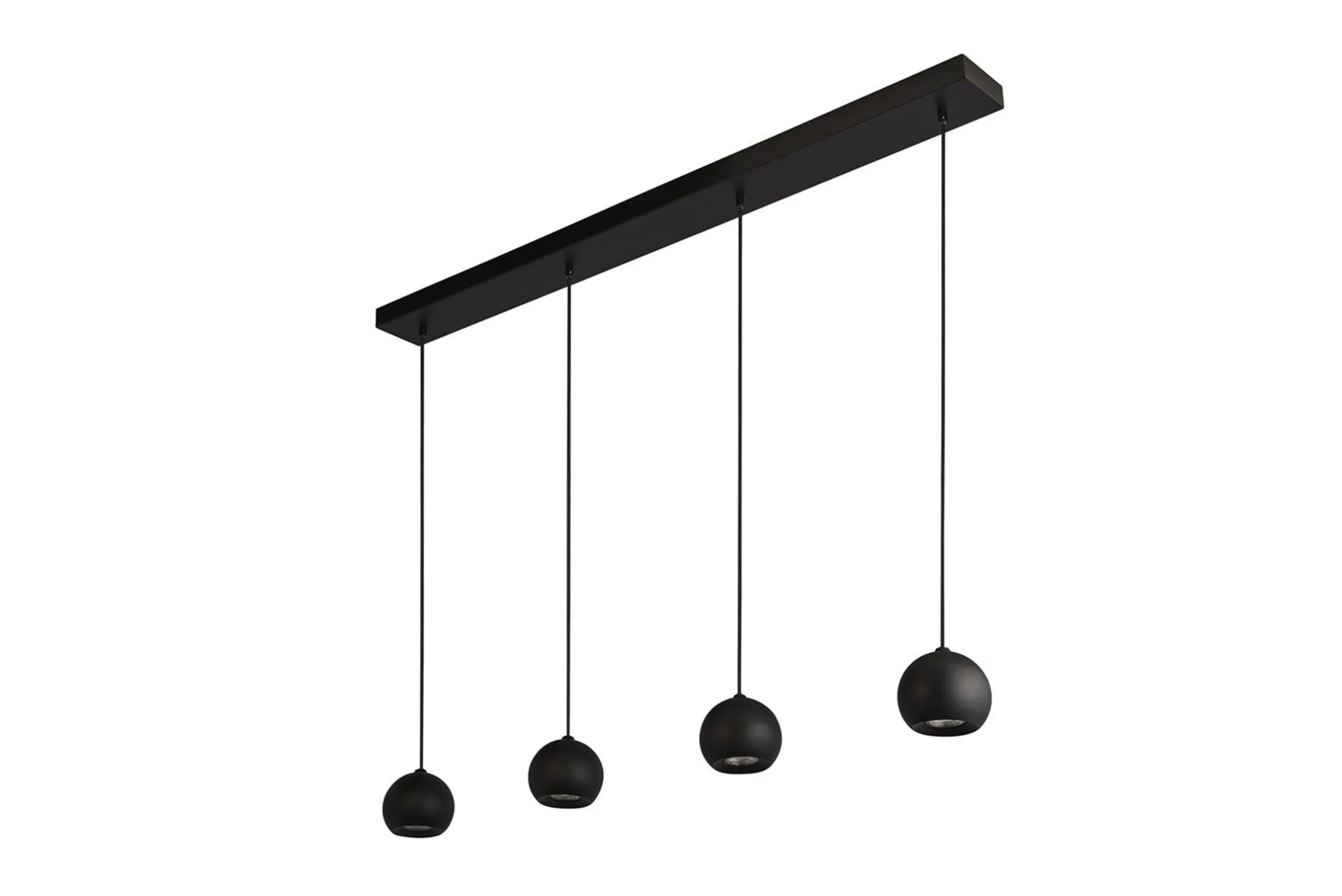 Hanglamp 1014-4BK Eindhove