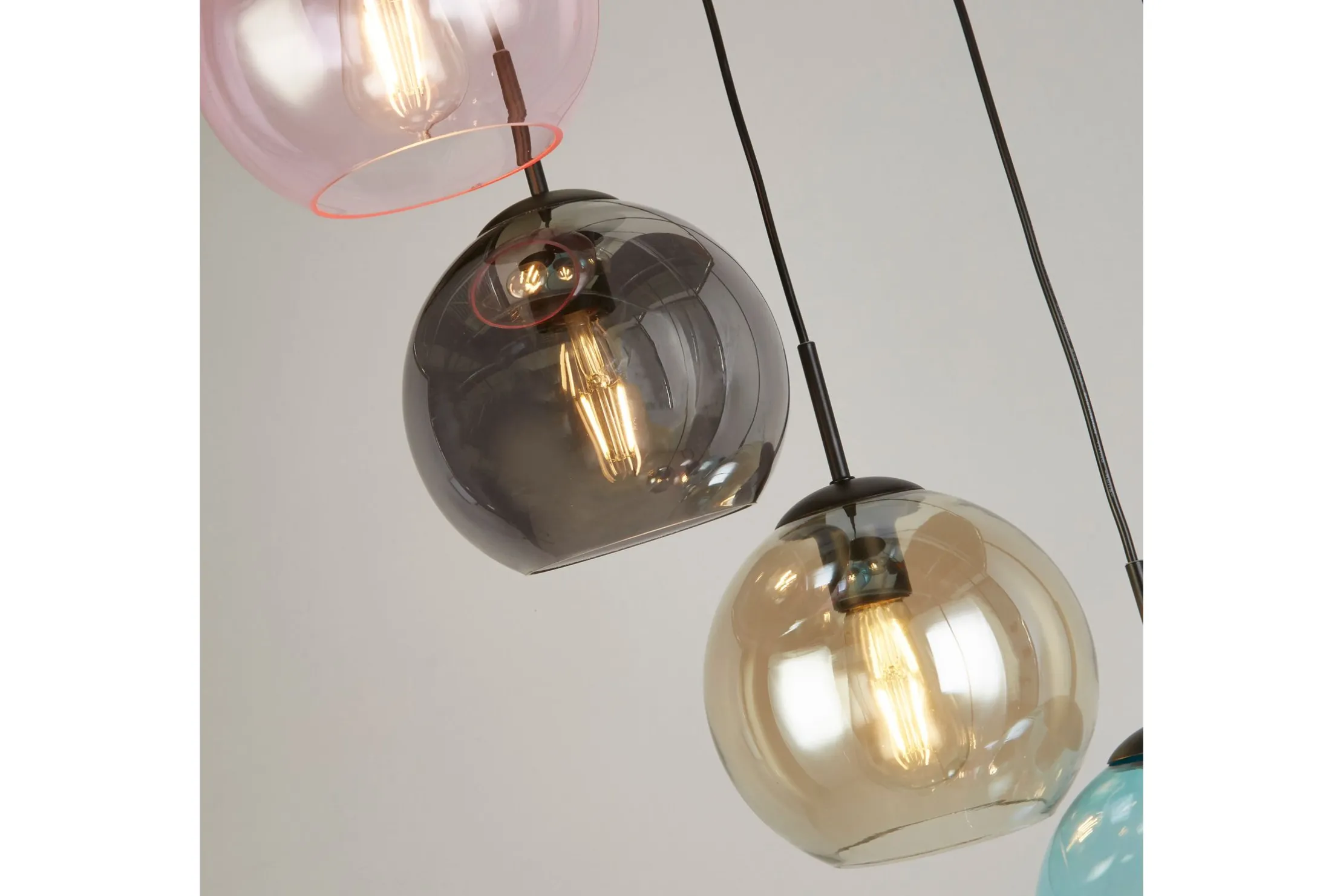 Hanglamp 94008-8BK Mardi Gras II