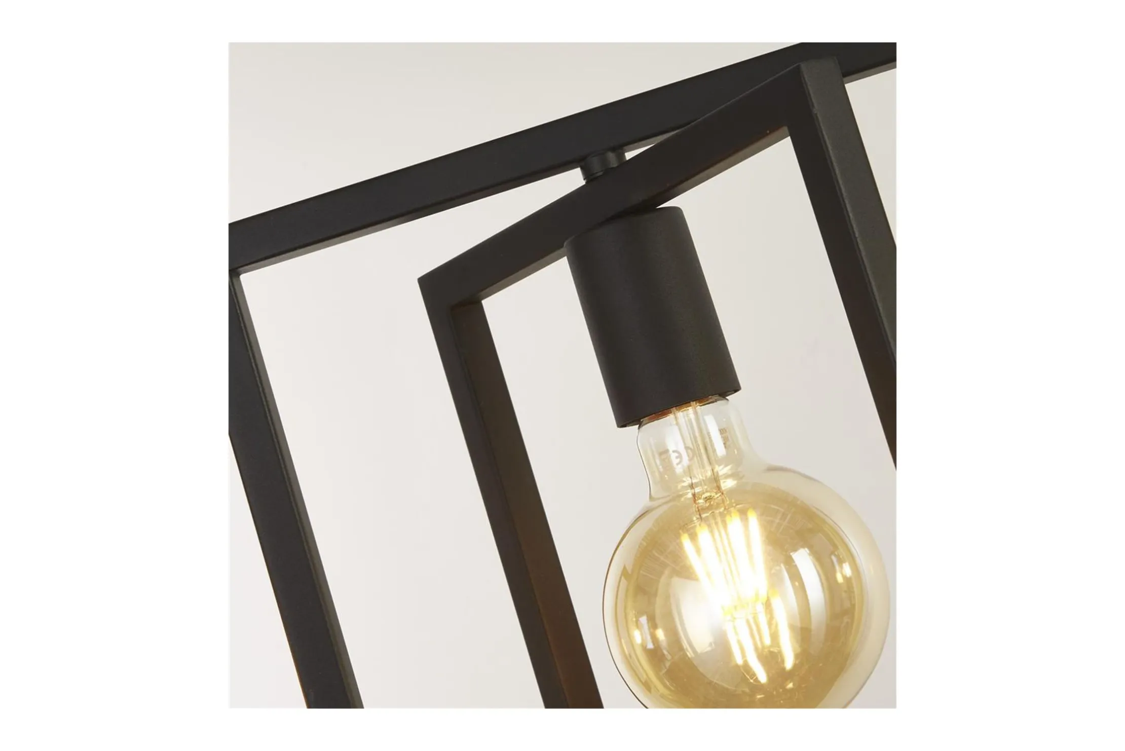 Hanglamp 23203-4BK Plaza