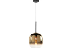 Hanglamp goudkleurig glas Bellini