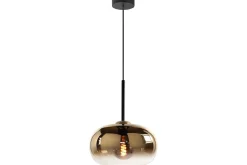 Hanglamp goudkleurig glas Bellini