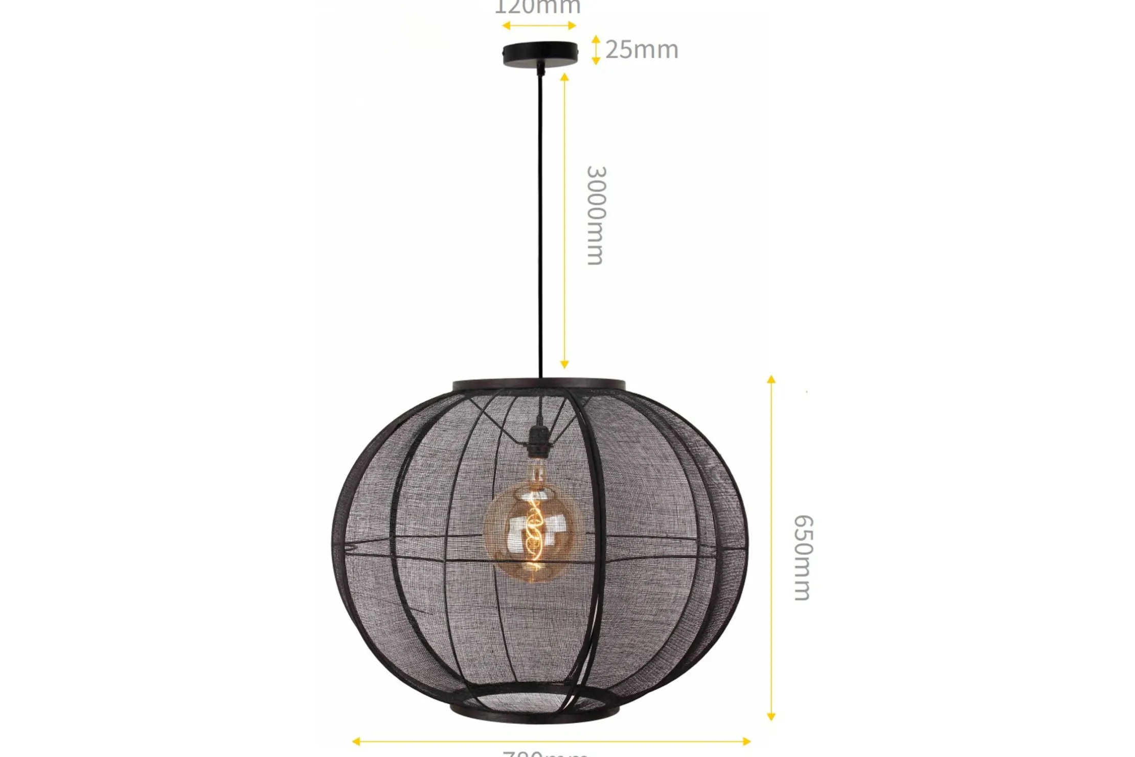 Hanglamp 05-HL4042-30 Fabric