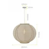 Hanglamp 05-HL4039-59 Fabric