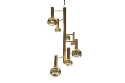 Hanglamp LB045-7 brons Escale | Leclercq & Bouwman