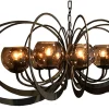 Hanglamp LB017-10+1 Bronx | Leclercq & Bouwman