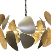 Hanglamp LB555-8+1 ovaal brons Galaxy | Leclercq & Bouwman