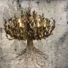 Hanglamp LB039/9+1 rustiek Aix | Leclercq & Bouwman