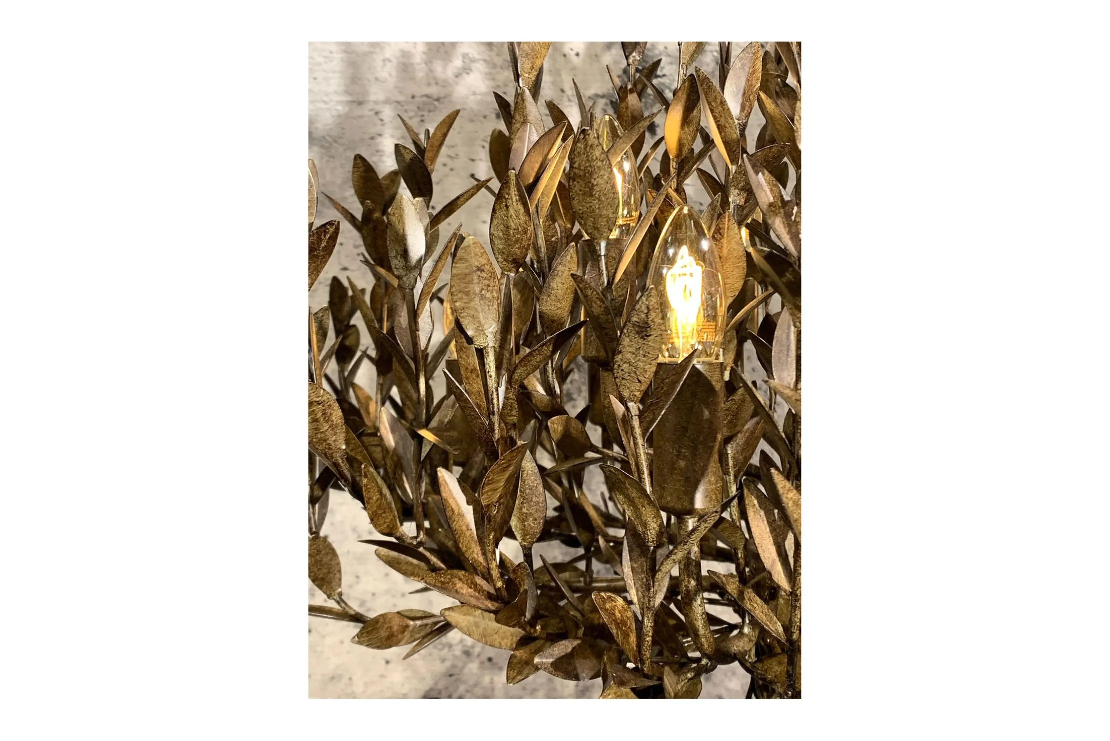 Hanglamp LB039/12+1 rustiek Aix | Leclercq & Bouwman