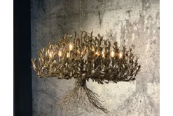 Hanglamp LB039/12+1 rustiek Aix | Leclercq & Bouwman