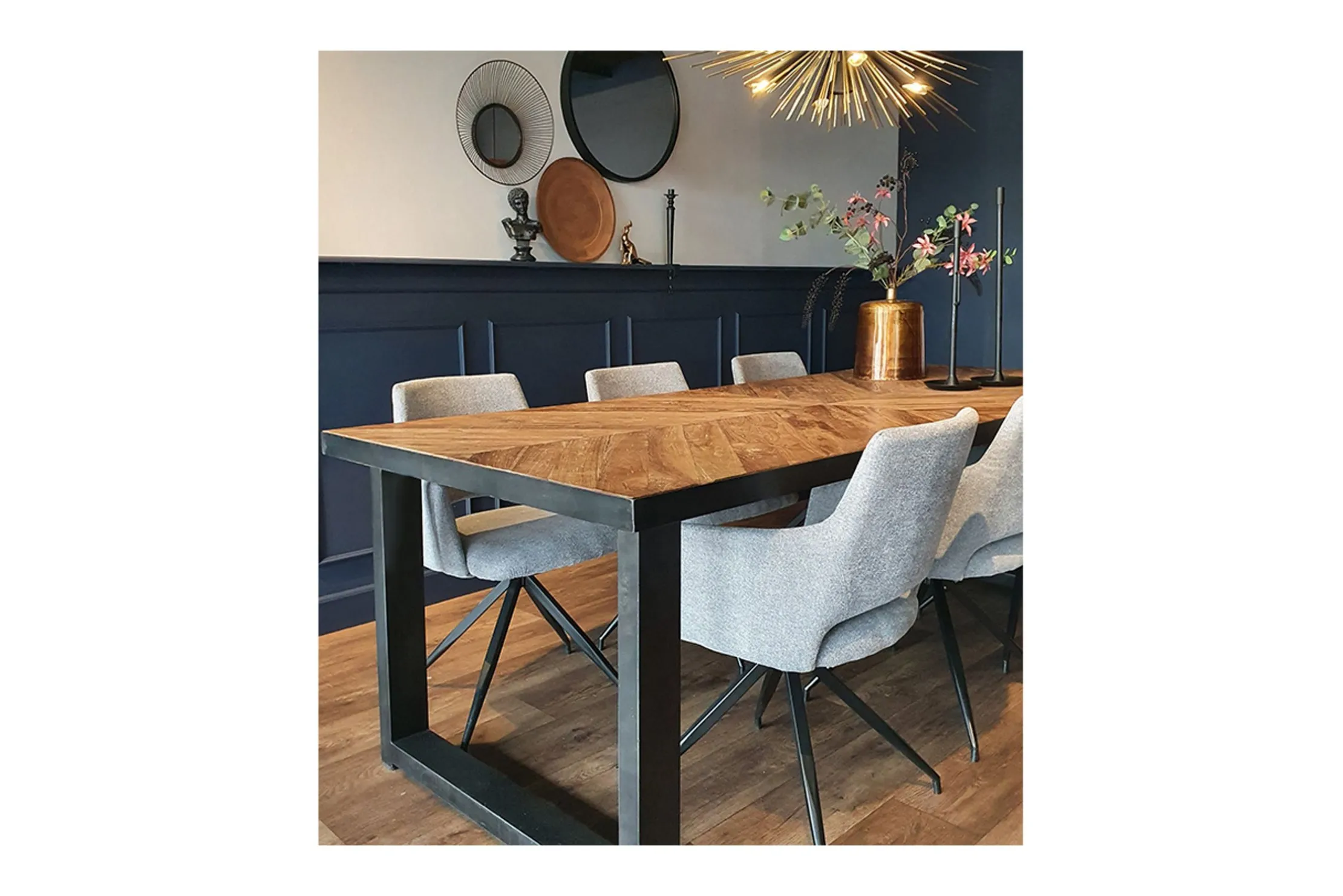 Hanglamp LB016-12+1 Springfield | Leclercq & Bouwman