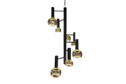 Hanglamp LB045-7 textured black Escale | Leclercq & Bouwman