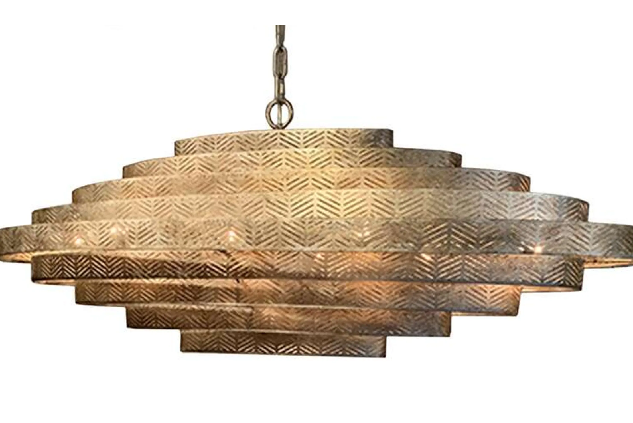 Hanglamp LB031-8+1zlv Vegas | Leclercq & Bouwman