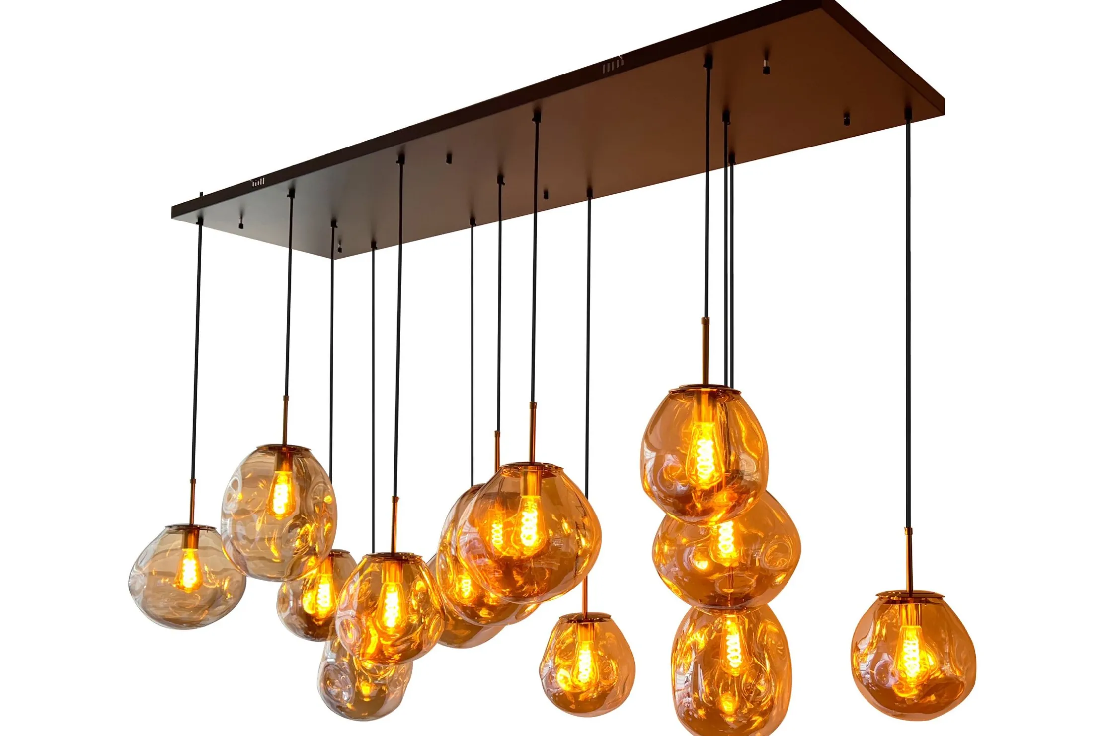 Hanglamp 13-lichts Amber Boaz