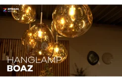 Hanglamp 13-lichts Amber Boaz