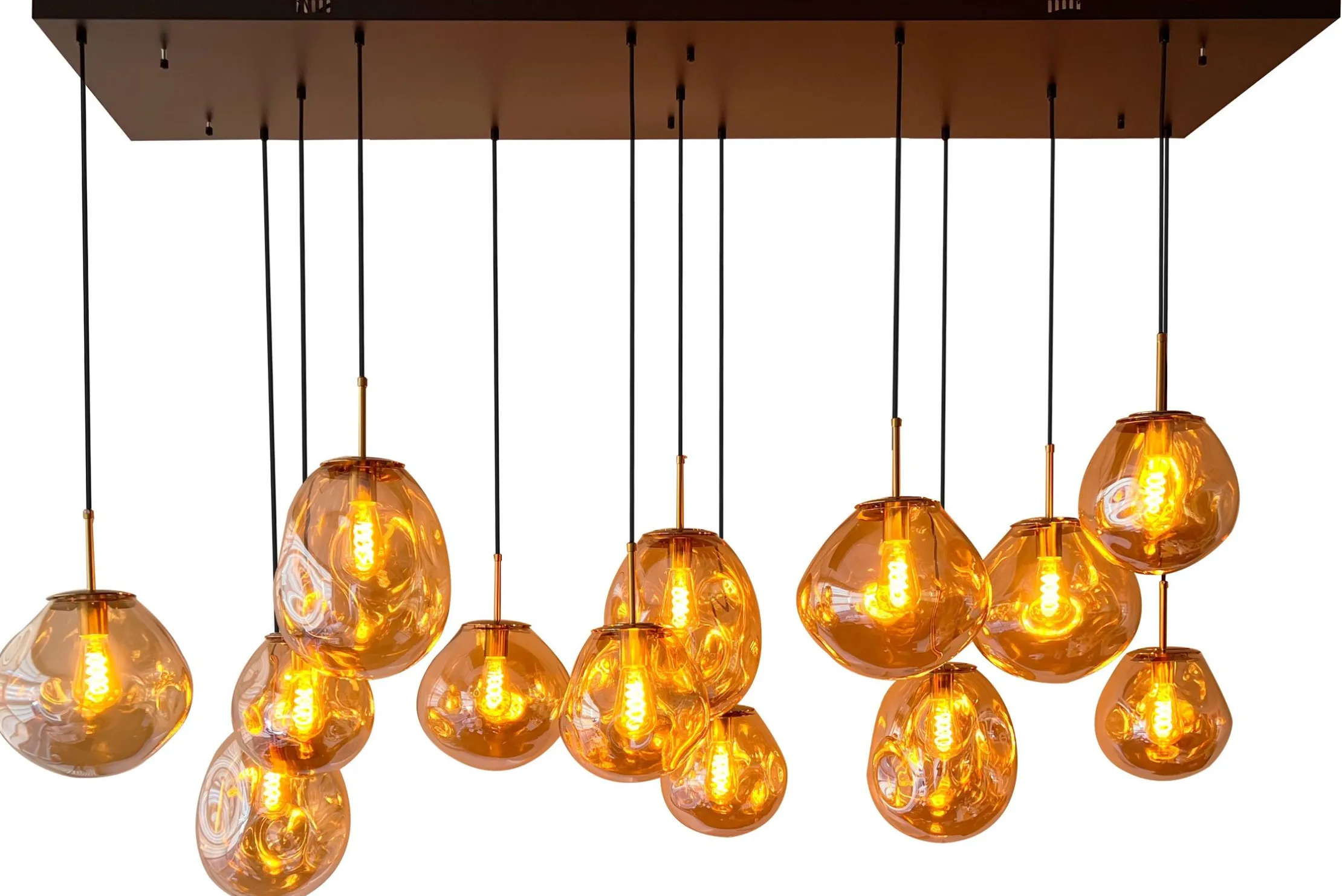 Hanglamp 13-lichts Amber Boaz