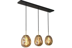 Hanglamp 3-lichts Amber Boaz