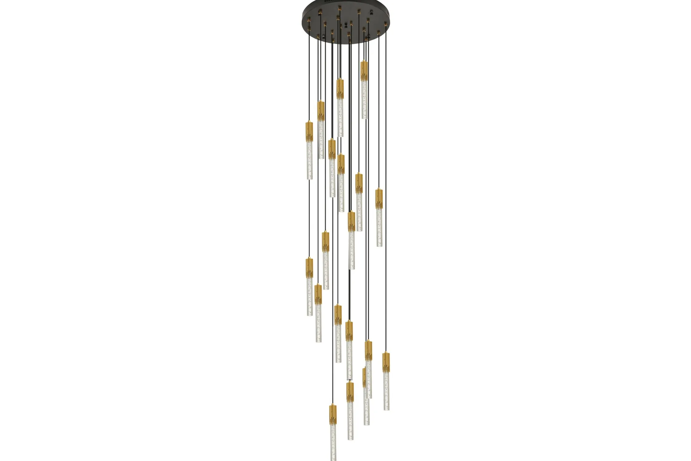 Hanglamp 19-lichts Goud Maud