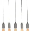 Hanglamp 5-lichts MT-2353 Fresco