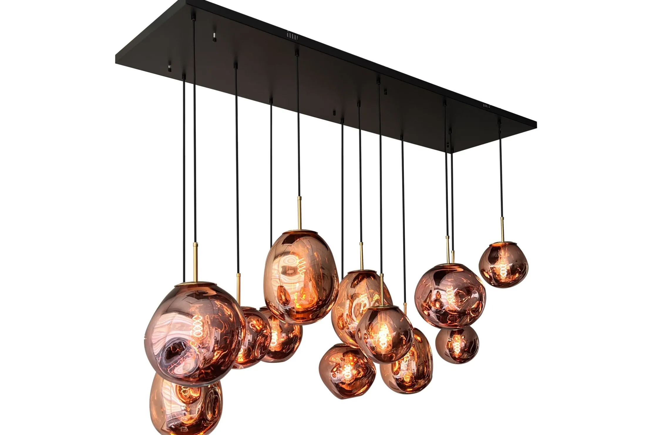 Hanglamp 13-lichts Rood Boaz