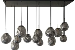 Hanglamp 13-lichts Smoked Boaz