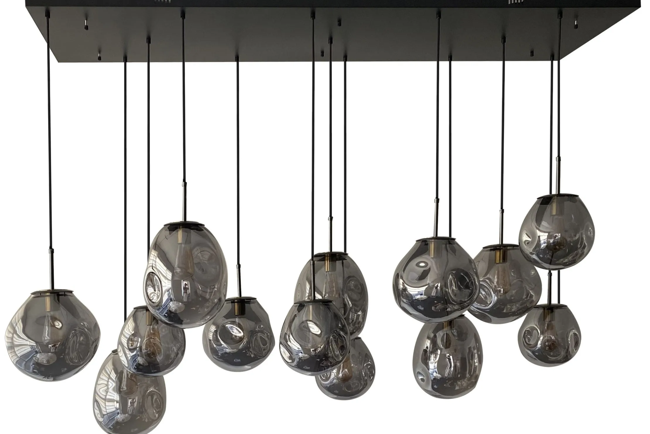 Hanglamp 13-lichts Smoked Boaz