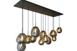 Hanglamp 13-lichts Smoked Boaz