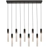 Hanglamp 9-lichts Zwart Maud