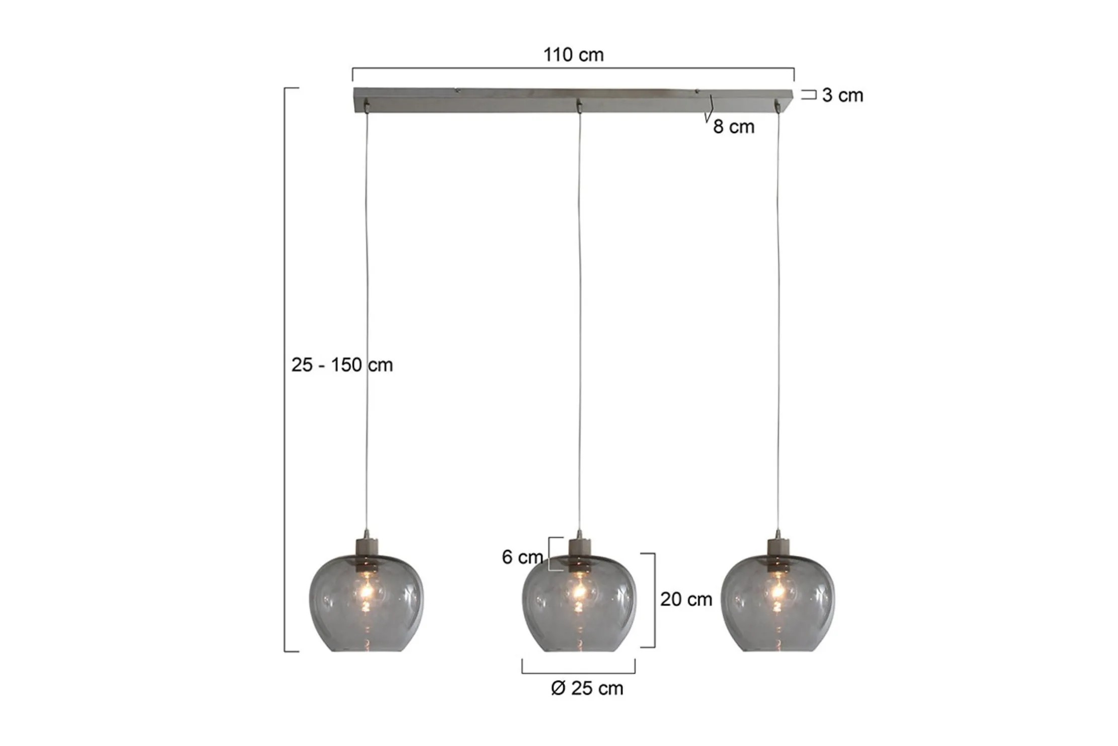 Hanglamp Lotus 1898ST Lotus