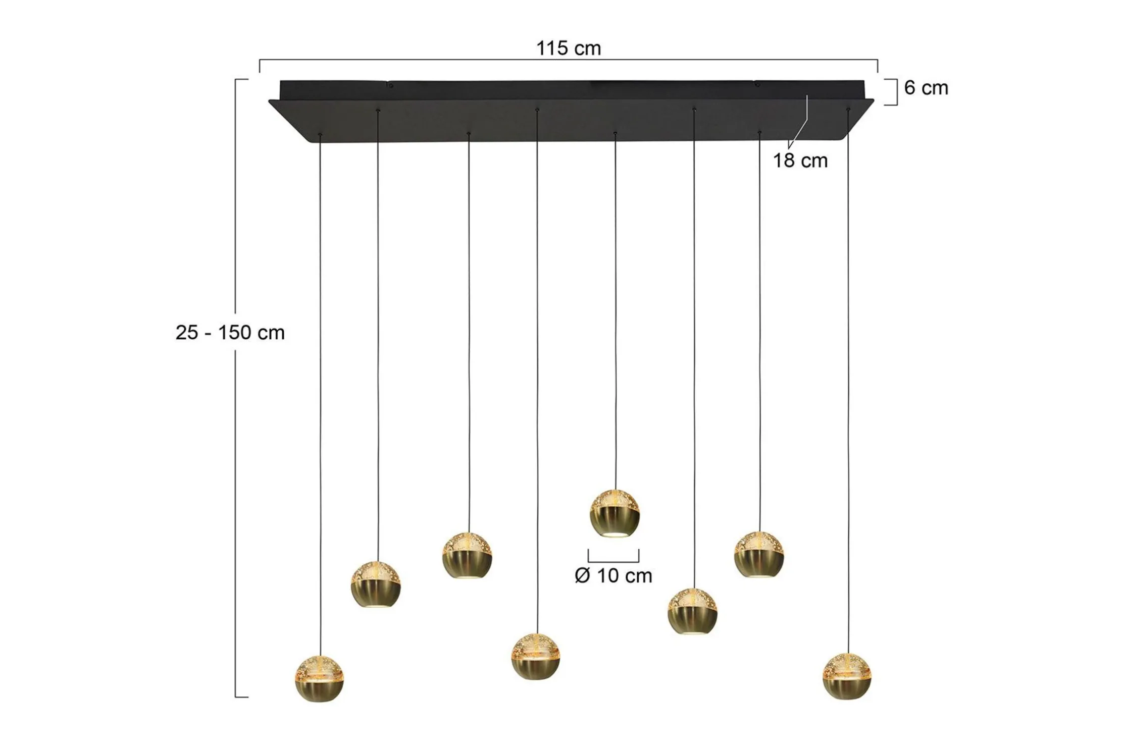 Hanglamp 4592ME Belluno