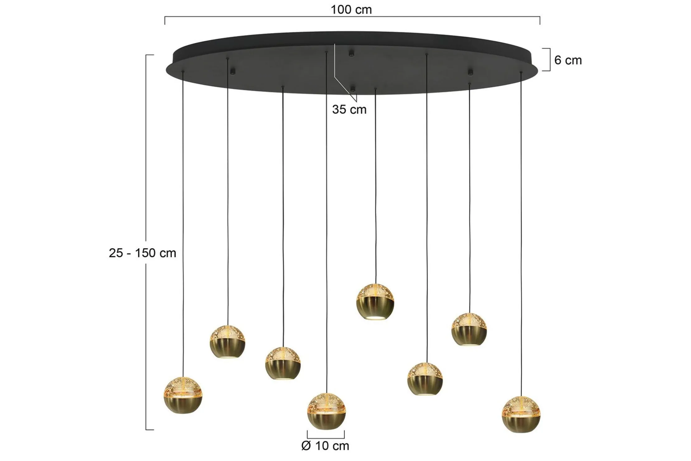 Hanglamp 4591MEBelluno
