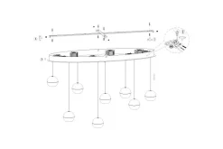 Hanglamp 4591MEBelluno