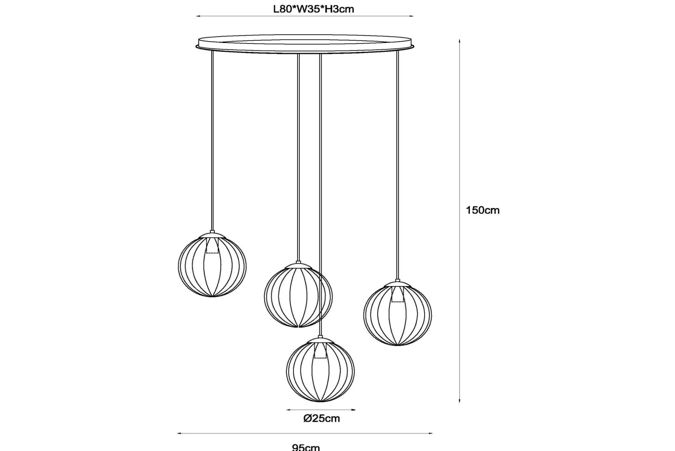 Hanglamp Monsaraz