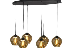 Hanglamp 2264-05-130-50-6-3 Quinto Smoke