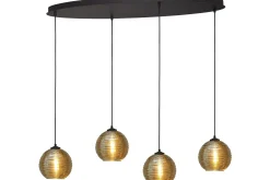 Hanglamp 2264-05-100-40-4-6 Quinto Smoke