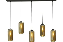 Hanglamp 2261-05-130-5-05-5 Quinto Smoke