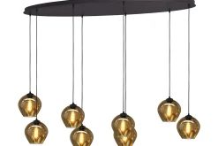 Hanglamp 2264-05-160-60-8-3 Quinto Smoke