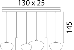 Hanglamp 2511-15-130256RC2123 Cartone