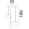 Hanglamp 2512-15-35-3-RC1-12 Cartone
