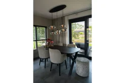 Hanglamp rookkleurig glas Bellini