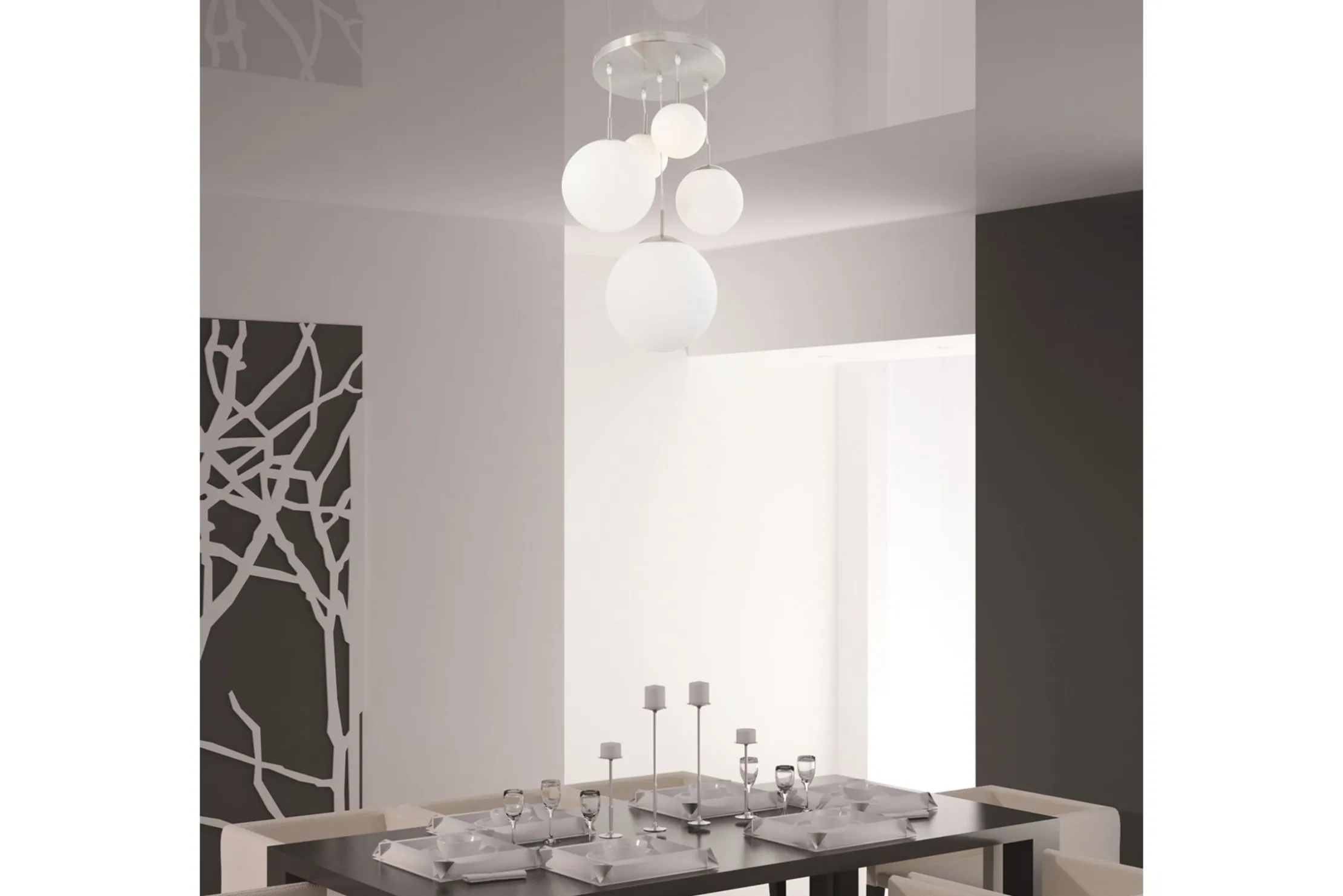 Hanglamp 7376ST Bollique