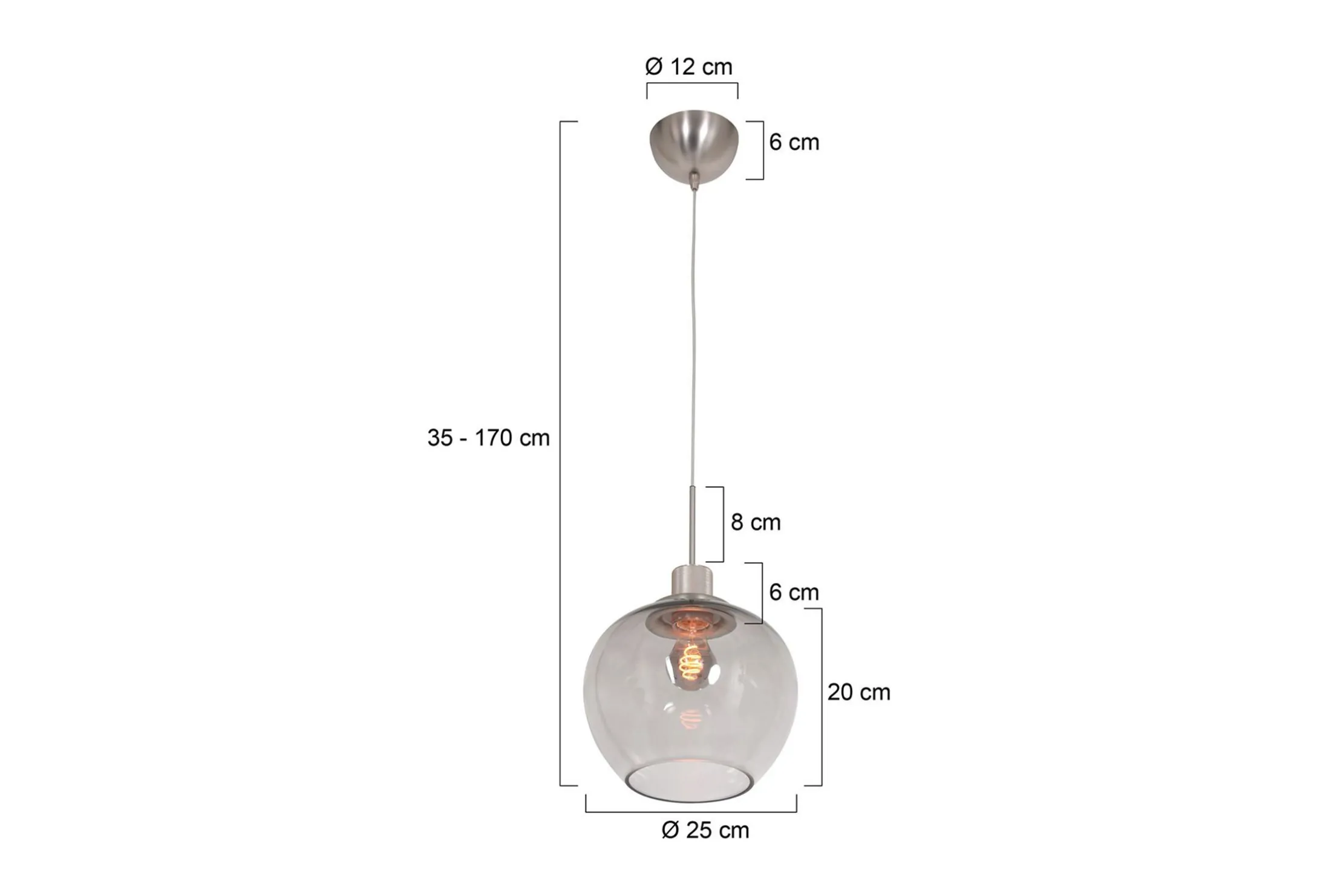 Hanglamp 1897ST Lotus