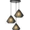 Hanglamp zwart MT-2315 Ibiza Diamond