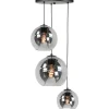 Hanglamp Zwart Rookglas Fantasy